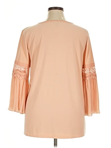 Alfani 3/4 Sleeve Blouse (view 2)