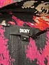 DKNY Floral Black Long Sleeve Blouse Size XL - photo 7