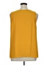 Cato 100% Polyester Yellow Sleeveless T-Shirt Size XL - photo 2