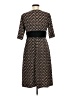 Travelsmith Print Brown Casual Dress Size M (petite) - photo 2