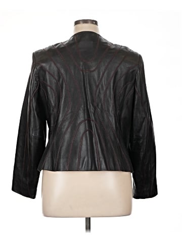 Katherine Kelly Collection Leather Jacket (view 2)