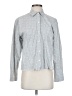 Current/Elliott 100% Cotton Gray Long Sleeve Button-Down Shirt Size Sm (1) - photo 1