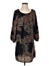 Love 21 100% Polyester Paisley Black Casual Dress Size S - photo 1