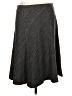 Dalia Collection Chevron-herringbone Gray Casual Skirt Size 10 - photo 1