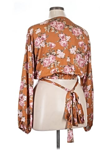 WAYF Long Sleeve Blouse (view 2)