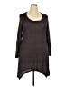 Motto 100% Polyester Gray Casual Dress Size 18 - photo 1