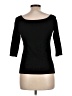 Milly Black 3/4 Sleeve T-Shirt Size L - photo 2