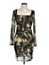 Topshop Camo Green Cocktail Dress Size 10 - photo 1