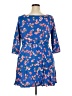 Simplee 100% Viscose Blue Casual Dress Size 20 - photo 2