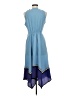 Sami + Dani Color Block Blue Casual Dress Size 8 - photo 2