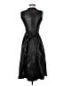 Halston 100% Polyurethane Black Cocktail Dress Size 0 - photo 2