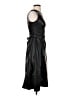 Halston 100% Polyurethane Black Cocktail Dress Size 0 - photo 4