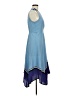 Sami + Dani Color Block Blue Casual Dress Size 8 - photo 4
