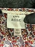 Knox Rose 100% Polyester Paisley Brown Long Sleeve Blouse Size XL - photo 7