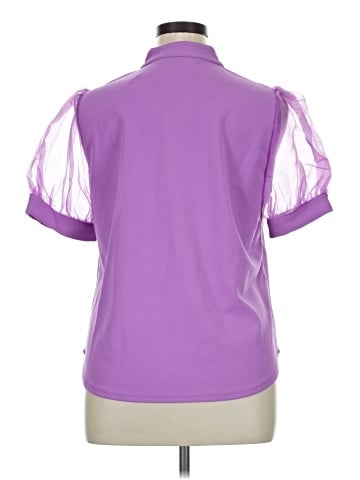 7th Avenue Design Studio New York & Company Short Sleeve Blouse (view 2)