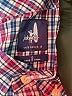 Johnnie-O Checkered-gingham Blue Long Sleeve Button-Down Shirt Size 12 - photo 3