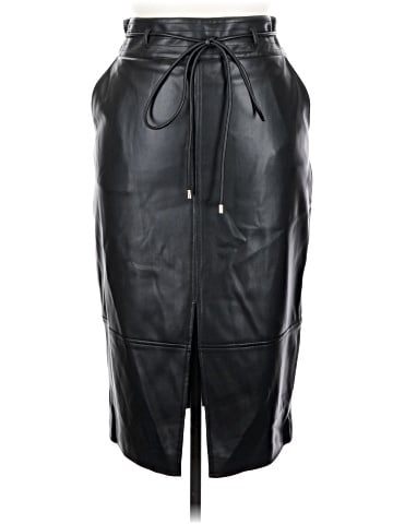Elie Tahari Faux Leather Skirt (view 1)