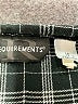 Requirements Plaid Black Formal Skirt Size 14 - photo 4