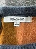 Madewell Color Block Brown Pullover Sweater Size L - photo 7