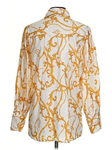 Ganni Long Sleeve Blouse (view 2)