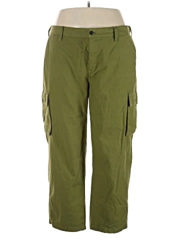 Madewell Plus Garment-Dyed Low-Slung Straight Cargo Pants (view 1)