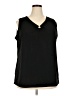 Susan Graver Black Sleeveless Blouse Size 2X - photo 1
