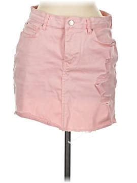 PrettyLittleThing Denim Skirt (view 1)