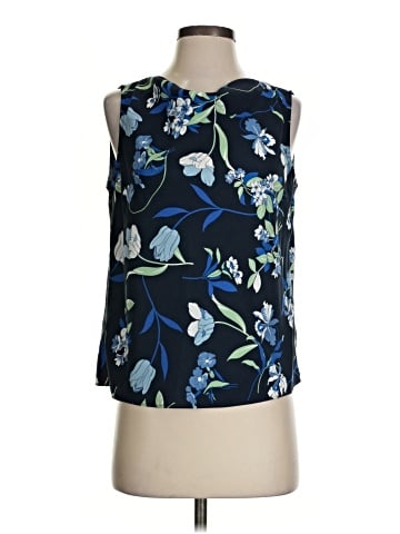 Ann Taylor Factory Sleeveless T-Shirt (view 1)