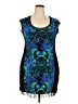 Motto Paisley Blue Cocktail Dress Size 18 - photo 1