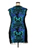 Motto Paisley Blue Cocktail Dress Size 18 - photo 2
