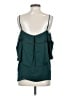 1.State 100% Polyester Teal Sleeveless Blouse Size S - photo 2