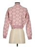 Dreamers By Debut Checkered-gingham Pink Pullover Sweater Size S - photo 2