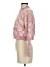 Dreamers By Debut Checkered-gingham Pink Pullover Sweater Size S - photo 5