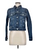 Topshop 100% Cotton Blue Denim Jacket Size 6 - photo 1