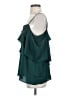 1.State 100% Polyester Teal Sleeveless Blouse Size S - photo 5