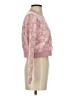 Dreamers By Debut Checkered-gingham Pink Pullover Sweater Size S - photo 4