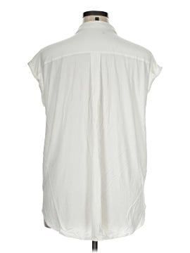 Eileen Fisher Sleeveless Button-Down Shirt (view 2)