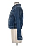 Topshop 100% Cotton Blue Denim Jacket Size 6 - photo 5