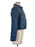 Topshop 100% Cotton Blue Denim Jacket Size 6 - photo 4