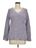 Style&Co 100% Polyester Tweed Blue Pullover Sweater Size M - photo 1