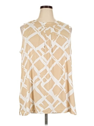 Susan Graver Sleeveless Blouse (view 1)