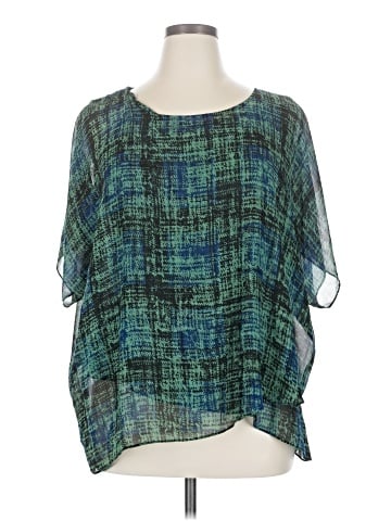 CAbi Short Sleeve Blouse (view 1)