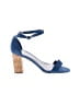 Worthington 100% Leather Blue Sandals Size 8 - photo 1