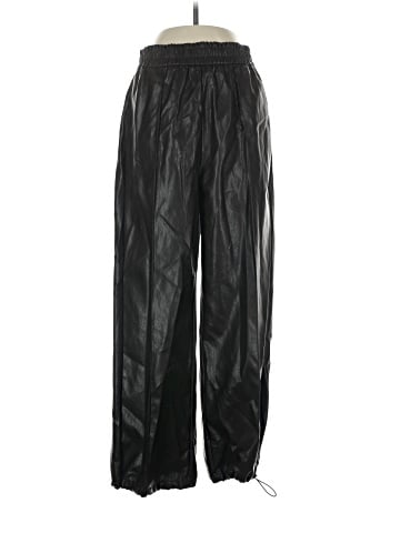 Zara Faux Leather Pants (view 1)