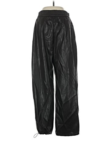 Zara Faux Leather Pants (view 2)