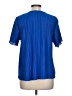 Sfera Blue Short Sleeve Blouse Size L - photo 2