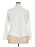 Calvin Klein 100% Cotton Ivory Long Sleeve Button-Down Shirt Size XXL (estimated) - photo 2