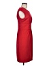 Calvin Klein Solid Red Cocktail Dress Size 6 - photo 4