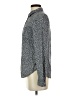 Maurices Print Gray Long Sleeve Button-Down Shirt Size S - photo 5