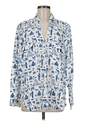 Roberta Roller Rabbit Long Sleeve Blouse (view 1)